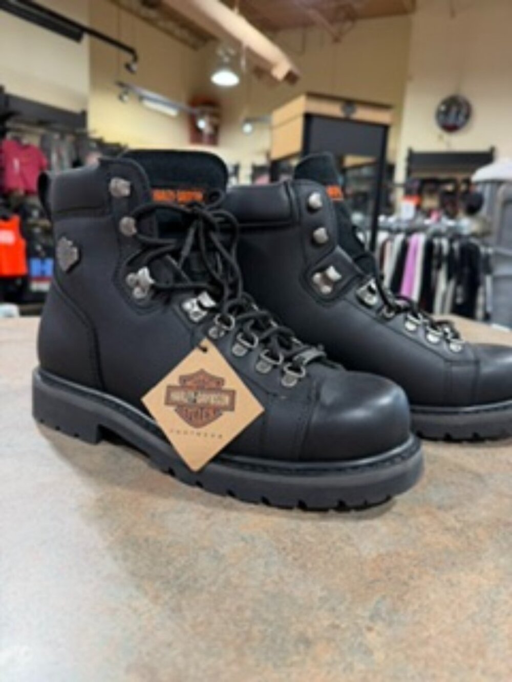Harley-Davidson® Men's Dipstick 6-Inch Motorcycle Black Boots